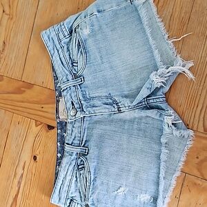 Paige premium denim jean shorts cutoff so cute